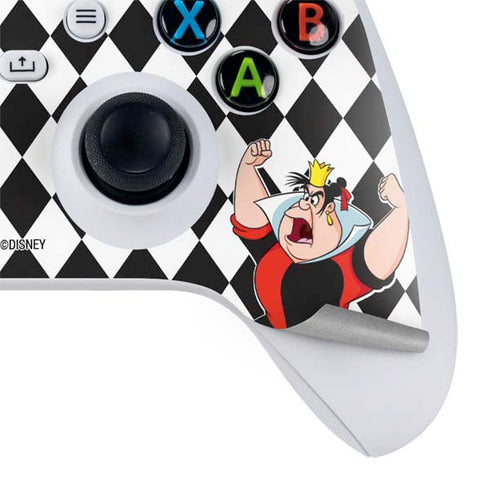 Disney Alice in Wonderland Queen of Hearts Off with their Head! Xbox Series S Controller Skin
